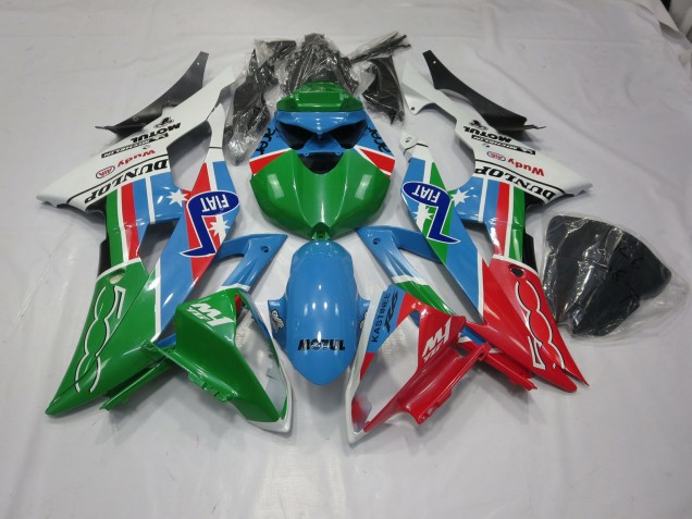 Dunlop Progettazione 08-16 Yamaha R6 Carene Moto Dunlop Progettazione 08-16 Yamaha R6 Carene Moto