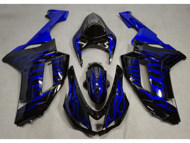 Fiamma Blu 07-08 Kawasaki ZX6R Carene Moto Fiamma Blu 07-08 Kawasaki ZX6R Carene Moto