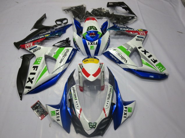 Fixi 09-16 Suzuki GSXR 1000 Carene Moto Fixi 09-16 Suzuki GSXR 1000 Carene Moto