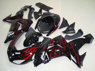 Flamme Rouge 06-07 Kawasaki ZX10R Carene Moto