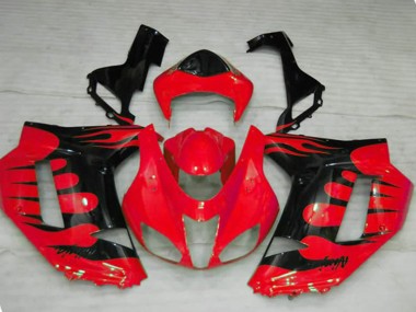 Flamme Rouge 07-08 Kawasaki ZX6R Carene Moto