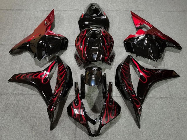 Flamme Rouge 09-12 Honda CBR600RR Carene Moto