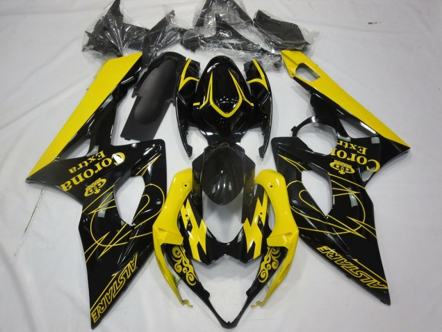 Giallo Corona 05-06 Suzuki GSXR 1000 Carene Moto Giallo Corona 05-06 Suzuki GSXR 1000 Carene Moto