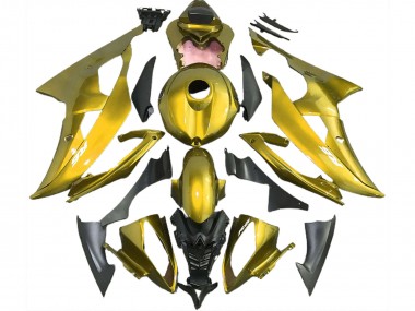Giallo Intenso 08-16 Yamaha R6 Carene Moto
