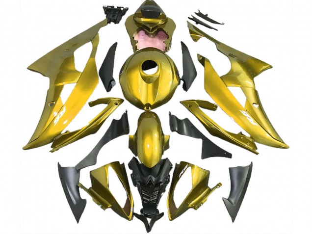 Giallo Intenso 08-16 Yamaha R6 Carene Moto Giallo Intenso 08-16 Yamaha R6 Carene Moto