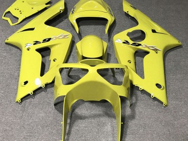 Giallo Lucido 03-04 Kawasaki ZX6R Carene Moto