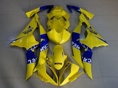 Giallo Lucido Camel 08-16 Yamaha R6 Carene Moto