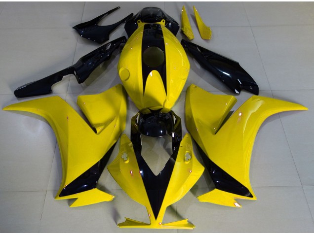 Giallo Lucido & Nero 12-16 Honda CBR1000RR Carene Moto Giallo Lucido & Nero 12-16 Honda CBR1000RR Carene Moto