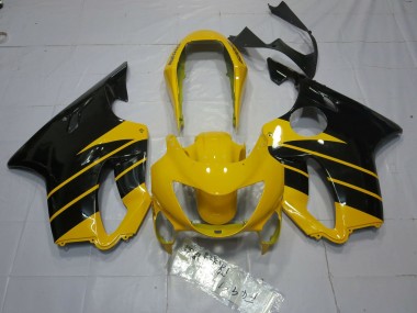 Giallo Lucido & Nero 99-00 Honda CBR600 F4 Carene Moto