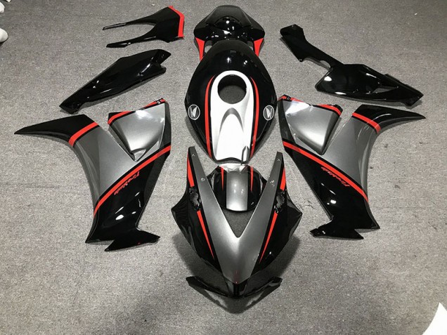 Grigio Canna Di Fucile 12-16 Honda CBR1000RR Carene Moto Grigio Canna Di Fucile 12-16 Honda CBR1000RR Carene Moto