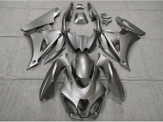 Grigio Canna Di Fucile Opaco 17-23 Suzuki GSXR 1000 Carene Moto Grigio Canna Di Fucile Opaco 17-23 Suzuki GSXR 1000 Carene Moto