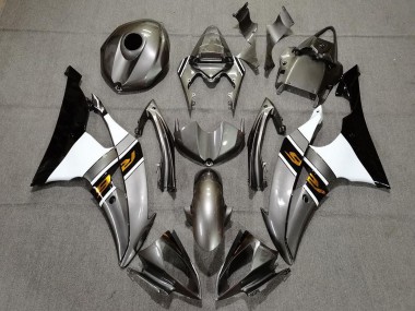 Grigio Lucido & Bronzo 08-16 Yamaha R6 Carene Moto