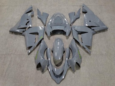 Grigio Lucido & Verde 04-05 Kawasaki ZX10R Carene Moto