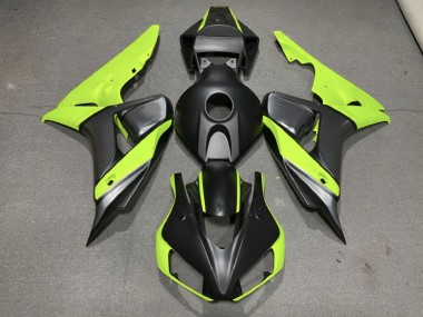 Grigio Opaco Nero & Verde 06-07 Honda CBR1000RR Carene Moto