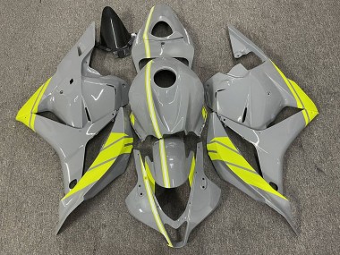 Gris Nardo Et Jaune Haute Visibilité 09-12 Honda CBR600RR Carene Moto