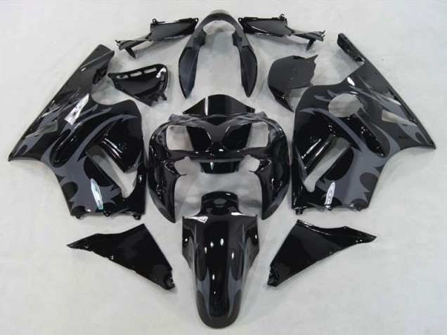 Guerriero Nero 02-05 Kawasaki ZX12R Carene Moto Guerriero Nero 02-05 Kawasaki ZX12R Carene Moto