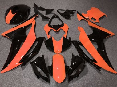 Haute Visibilité Orange 08-16 Yamaha R6 Carene Moto