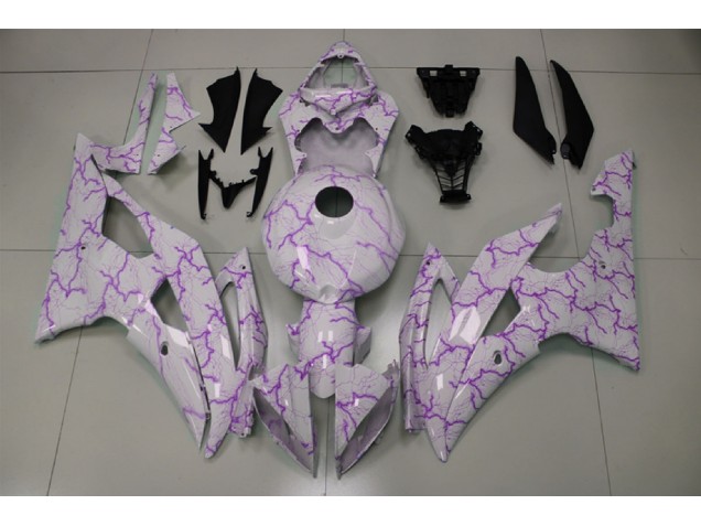 Illuminazione Viola 08-16 Yamaha R6 Carene Moto Illuminazione Viola 08-16 Yamaha R6 Carene Moto