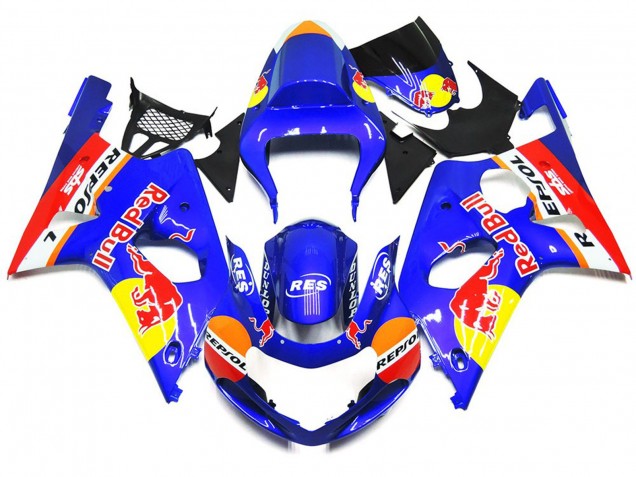 Kit Stile OEM Red Bull 00-02 Suzuki GSXR 1000 Carene Moto Kit Stile OEM Red Bull 00-02 Suzuki GSXR 1000 Carene Moto