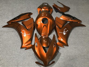 Lucentezza Arancione Intenso 12-16 Honda CBR1000RR Carene Moto