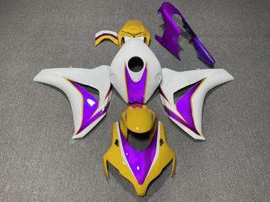 Lucentezza Gialla & Viola 08-11 Honda CBR1000RR Carene Moto