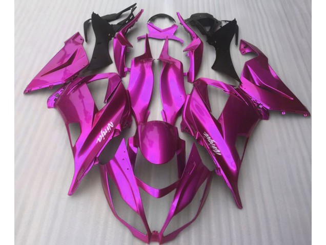 Lucentezza Rosa Confetto 16-19 Kawasaki ZX10R Carene Moto Lucentezza Rosa Confetto 16-19 Kawasaki ZX10R Carene Moto