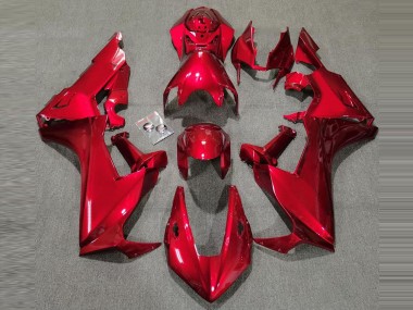 Lucentezza Rosso Intenso 17-23 Honda CBR1000RR Carene Moto