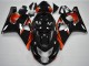 Comprare Carena Moto Suzuki GSXR 600/750 2004-2005 - Nero Lucido Rosso Banda