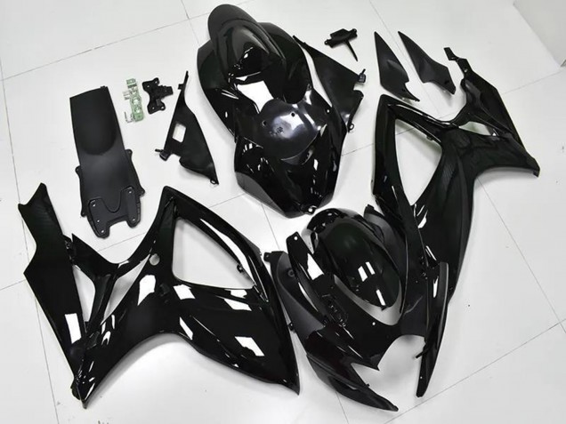 Comprare Kit Carena Moto ABS Suzuki GSXR 600/750 2006-2007 - Nero Lucido