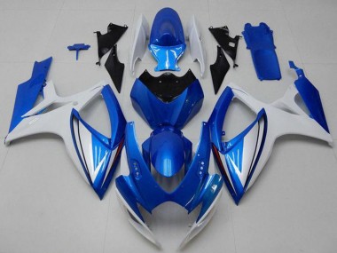 Comprare Carena Moto Suzuki GSXR 600/750 2006-2007 - Bianco Blu