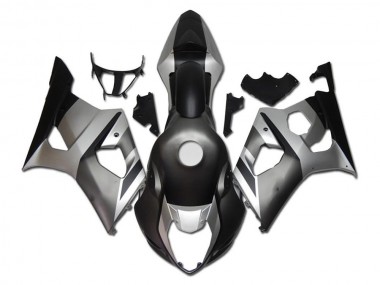 Comprare Carena Moto Suzuki GSXR 1000 2003-2004 - Argento Grigio Nero