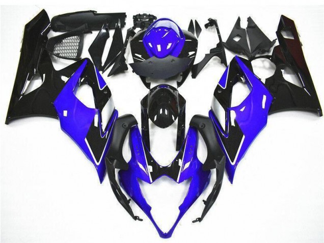 Comprare Kit Carena Moto Suzuki GSXR 1000 2005-2006 - Blu Nero