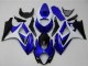 Comprare Carena Moto Suzuki GSXR 1000 2007-2008 - Bianco Blu Nero No Decal