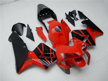 Comprare Carena Moto Honda CBR600RR 2003-2004 - Rosso Nero Lucido OEM Stile