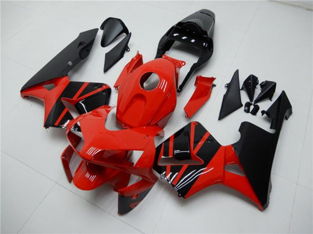 Comprare Carena Moto Honda CBR600RR 2003-2004 - Rosso Nero Lucido OEM Stile