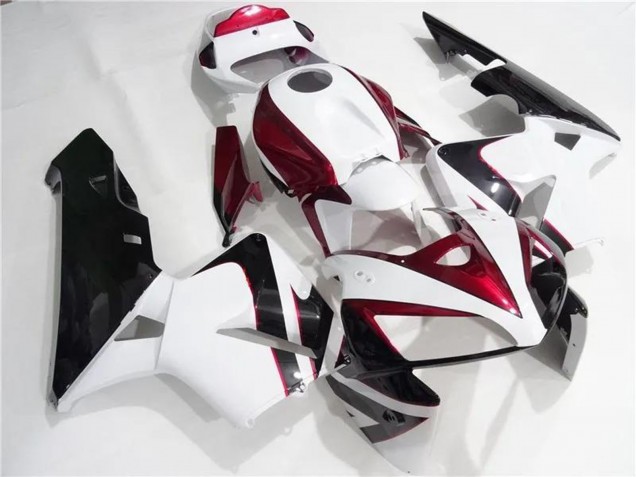 Comprare Kit Carena Moto Completo Honda CBR600RR 2005-2006 - Bianco Rosso Nero
