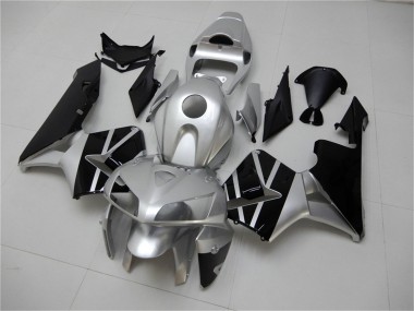 Comprare Carena Moto Honda CBR600RR 2005-2006 - Argento Nero