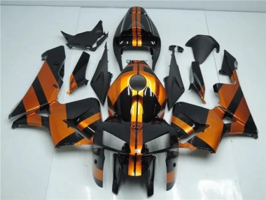 Comprare Kit Carena Moto ABS Honda CBR600RR 2005-2006 - Arancia Nero