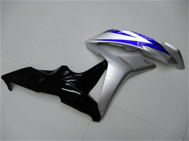 Comprare Carena Moto Honda CBR600RR 2007-2008 - Argento Blu Nero Lucido OEM Stile