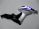 Comprare Carena Moto Honda CBR600RR 2007-2008 - Argento Blu Nero Lucido OEM Stile