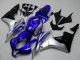 Comprare Carena Moto Honda CBR600RR 2007-2008 - Argento Blu Nero Lucido OEM Stile