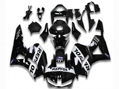 Comprare Carena Moto Honda CBR600RR 2013-2023 - Nero Lucido Bianco Repsol