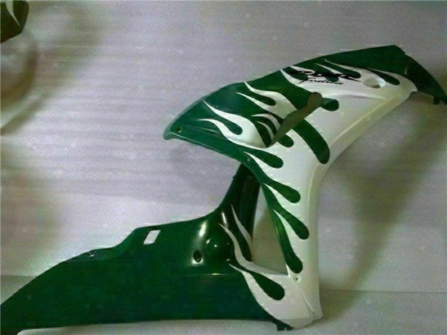 Comprare Carena Moto Honda CBR1000RR 2006-2007 - Bianco Verde Fiamma