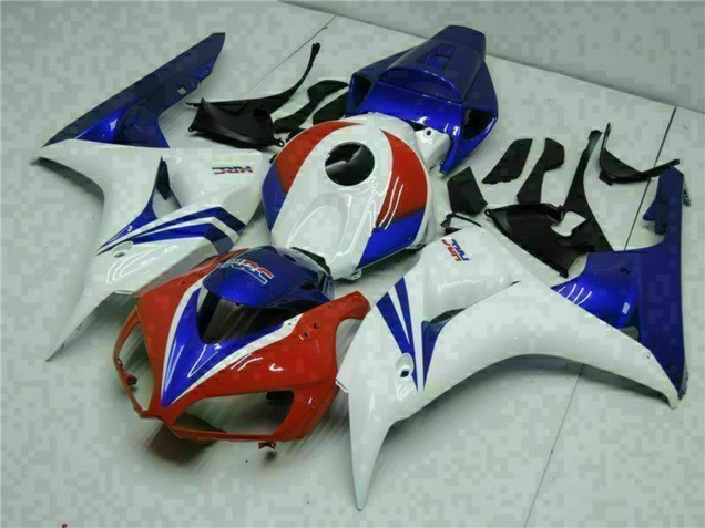 Comprare Kit Carena Moto Honda CBR1000RR 2006-2007 - Bianco Rosso Blu HRC
