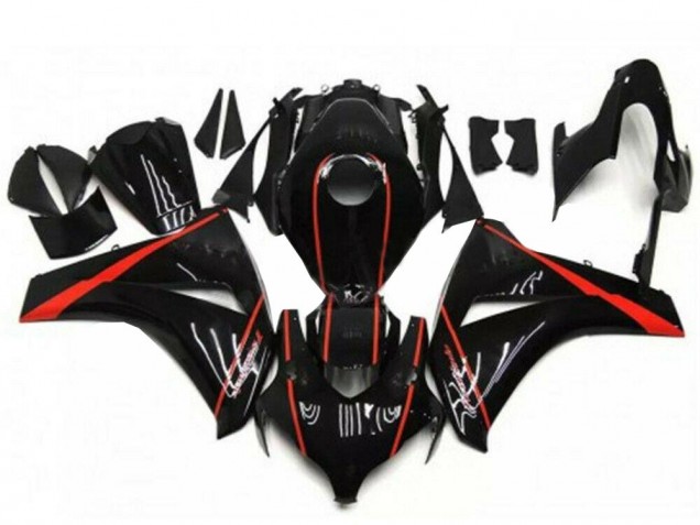 Comprare Carena Moto Honda CBR1000RR 2008-2011 - Nero Lucido Rosso
