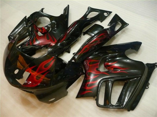 Comprare Carena Moto Honda CBR600 F3 1995-1996 - Nero Lucido Rosso Fiamma