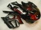 Comprare Carena Moto Honda CBR600 F3 1995-1996 - Nero Lucido Rosso Fiamma