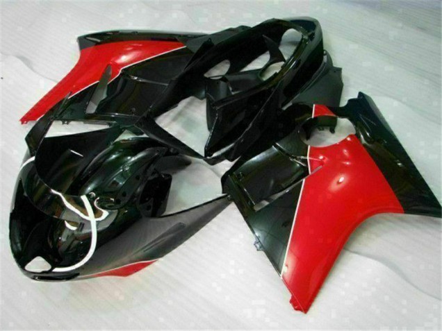 Comprare Carena Moto Honda CBR1100XX Blackbird 1996-2007 - Rosso Nero Lucido