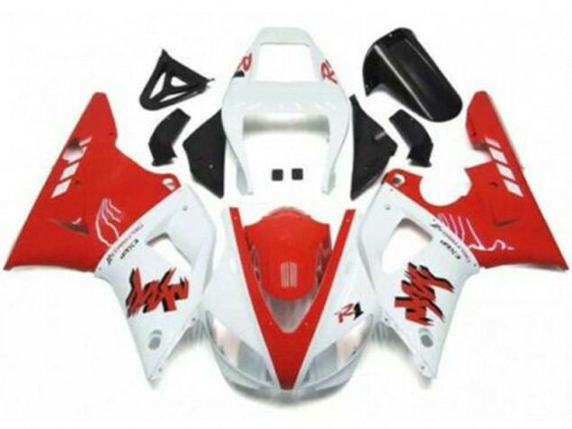 Comprare Carena Moto Yamaha YZF R1 1998-1999 - Bianco Rosso