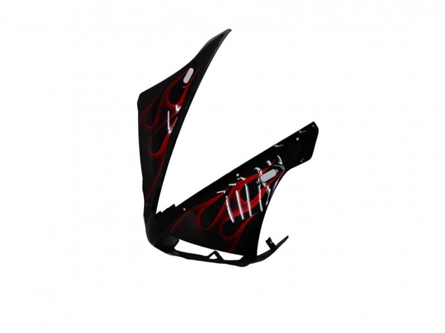 Comprare Carena Moto Yamaha YZF R1 2004-2006 - Nero Lucido Rosso Fiamma